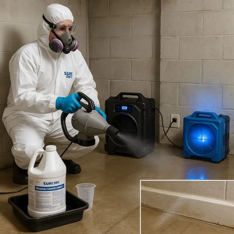 Sanitization and Odor Removal process in Mount Union, PA