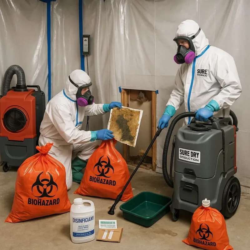 Contaminated Water Handling Protocols process in Mount Union, PA